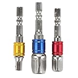 SODIAL インパクトドリルドライバビットセット　拡張ソケットアダプター六角シャンク　105度ライトアングルドリル　ドライバ拡張スクロールアダプタ