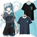 初音ミク tシャツ 半袖 はつねミク コスプレ衣装 上着 日常服 変装 仮装 夏服 快適 薄い 柔らかい 肌着 コスチューム スポーツシャツ おしゃれ カジュアル 漫画 萌えグッズ 誕生日 プレゼント ギフト (C,M)