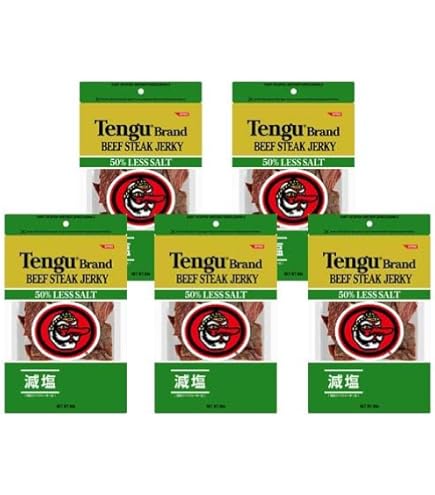 Amazon | テング ビーフジャーキー ホット 93g 5袋セット | テング
