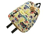 イエローフェイス(YellowFace) キッズ リュック キャンパス 生地 アニマル ( 1歳 2歳 3歳位 ) コットン 100% 【ラッピング無料】