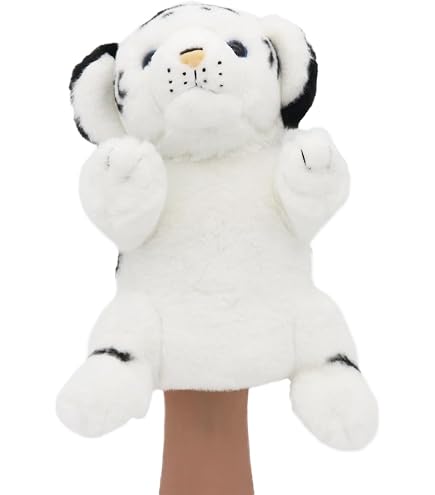 Amazon.co.jp: キュート販売 ぬいぐるみ ハンドパペット ホワイト