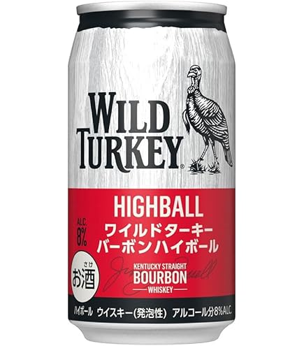 Amazon.co.jp: カンパリ ワイルドターキー バーボンハイボール 350ml