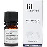 ミルラ (没薬) 5ml インセント エッセンシャルオイル 精油