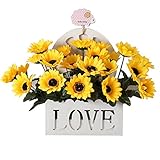 ホームデコレーション人工偽の結婚式のシルクの花ブッシュバスケット、a