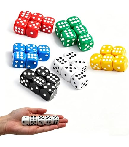 ウォーハンマー12mmダイス全6色セット Warhammer 12mm dice ウォー