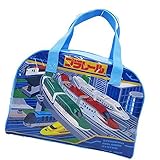 プラレール PLARAIL プールバッグ ビーチバッグ 手提げボストン ビニールバッグ fo-lb8-1900