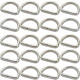 クラフトパーツ屋 Dカン 25mm シルバー 20個 バッグ ショルダー 修理 丈夫 手芸 金具