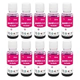 詰め替えインクキャノン用互換インクボトルMagentaマゼンタ10本セット 補充用詰替えインクカートリッジBC-340/341 BC-360/361 BC-310/311 BC-345/346 BC-365/366 BC-385/386 XKI-N10N11XL XKI-N20N21 BCI-19上記シリーズ用の汎用充填インク