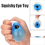 子供用おもちゃ、6 cmノベルティ目眼球Toy Squeezable SquishyおもちゃStress Reliefボールfor FunソフトSlimeソフトStress Relief玩具Sludg