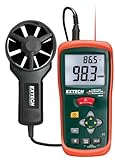 Extech AN200 CFM/CMM Mini Thermo-Anemometer with built-in Infrared Thermometer [並行輸入品]