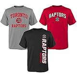 NBA Youth Boys 8 – 20 Raptors 3piece Teeセット L レッド