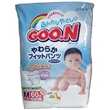 ハイハイからあんよまで、のびのび動ける！Ｍサイズ　６０枚　男女共用