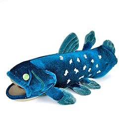 カロラータ シーラカンス ぬいぐるみ 古代魚 Ｓサイズ 11cm×10.5cm×24cm