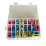 CoZroom 250pcs Heat Shrink Wire Connector Set Water Resistant for Marine Automobile Terminals Set- M