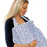 FicBox Breast Feeding Nursing Cover Made By Cotton (Y) by QUNQI STAR