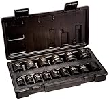 Blackhawk By Proto UW-1615S 6-Point Drive Impact Socket Set 1/2-Inch 15-Piece [並行輸入品]