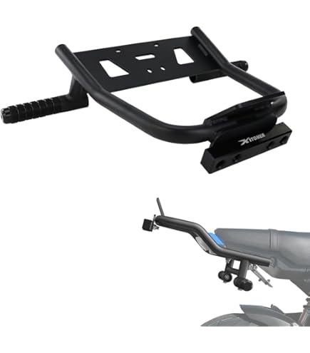 Xitomer Steel Subcage With Scrape Bar For Honda Grom 125/MSX125 2016-2020 - Stunt Protection, Rear Footrests, Wheelie Bar - View #12
