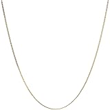 [フェアリーカレット] 18金ネックレス K18 2面喜平チェーン 日本製 検定印 40cm 引き輪