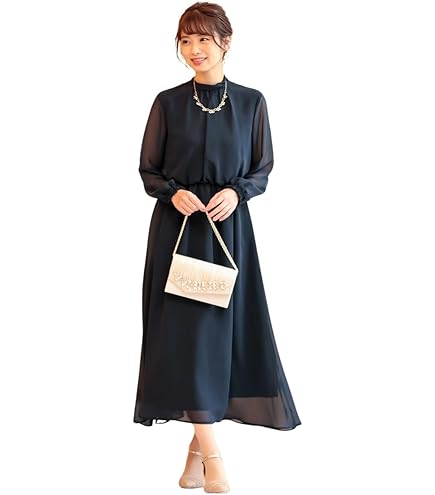 Amazon.co.jp: LEJA オーガンジー ドレープ パフスリーブ マーメイド