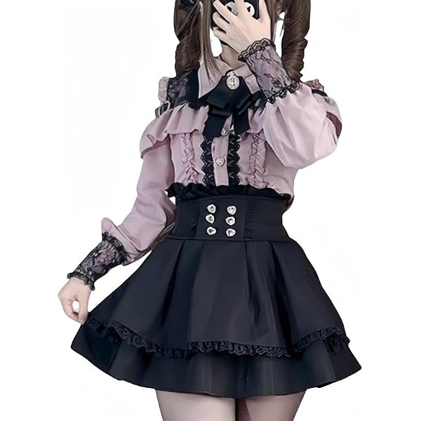 Amazon.co.jp: [ROJITA] ロジータ 長袖 トリプルリボン ツイードケープ