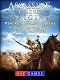 Assassins Creed Origins PS4, PC, DLC, Map, Outfits, Papyri, Update, Game Guide Unofficial (English Edition)