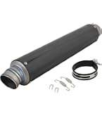 Amazon | Realize 汎用サイレンサー 100φ×450mm 差込径 50.8φ
