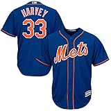 Matt Harveyニューヨーク・メッツ# 33 MLB Youth Cool Base Alternate Jerseyブルー( Youth Large 14 / 16 )