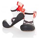 Attipas アティパス ベビーシューズ バレエ スニーカーズ トレーニングシューズ 女の子 男の子 子ども こども ファーストシューズ レース ジュニア チュール｜XL バレエブラック