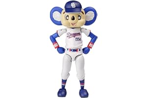 ピーエムオフィスエー プラフィア 中日ドラゴンズ ドアラ 全高約100mm ノンスケール 色分け済みプラモデル 組み立てキット PP272