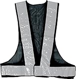 CUC 安全ベスト LED 紺×シルバー フリーサイズ