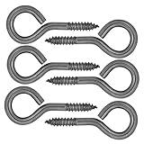 Lehigh 5/16-9 x 3-1/4 inch Stainless Steel Screw Eyes (6 Pack) [並行輸入品]