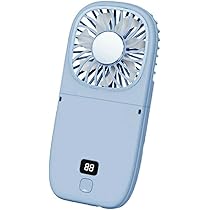 Amazon | ハンディファン 首かけ 静音 可愛い 充電式扇風機