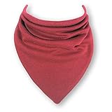 Baby Bandana Dribble Bib in Maroon by Babble Kids by Babble Bib