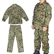 Amazon.co.jp: [Broptical] 陸上自衛隊 迷彩 戦闘服3型 ベルト付 上下 