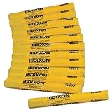 Dixon 49600 Lumber Marking Crayons Yellow 12-Pack [並行輸入品]