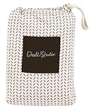 DwellStudio Fitted Crib Sheet, Chevron by DwellStudio [並行輸入品]