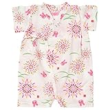 ミキハウス ホットビスケッツ (MIKIHOUSE HOT BISCUITS) 甚平オール 72-7507-974 S(1-3歳)cm 白