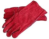 ノンブランド 薪ストーブ 暖炉手袋 耐火手袋 Gloves 溶接 かまど アウトドア バーベキュー [並行輸入品]
