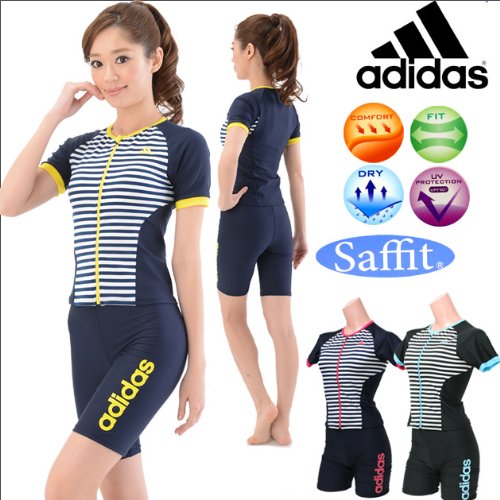 アディダス Adidas のフィットネス水着 柄 ボーダー柄 レディース 商品番号 B00fhvuz の通販アイテム詳細 アディダス Adidas のフィットネス水着 柄 ボーダー柄 レディース 商品番号 B00fhvuz の通販アイテム詳細