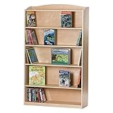 Guidecraft 6 Shelf Bookshelf - Natural [並行輸入品]