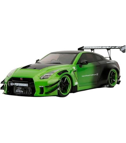 Amazon | Jada 1:18 ピンクスリップ日産GT-R R35 リバティウォーク