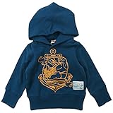 【冬物】OFFICIAL TEAM(オフィシャル チーム) 裏毛“POPEYE"パーカートレーナー 100cm/NAVY NO.OT-15AW-753