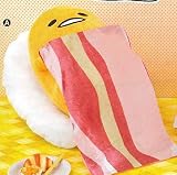 ぐでたま　ベーコンお布団BIG ぬいぐるみ(寝そべり）