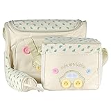 【マザーズバッグ】親子ラクラクお出かけ 可愛いママバッグ 機能充実4点セット（バッグ・収納ポーチ・ボルトポーチ・おむつ替えシート）