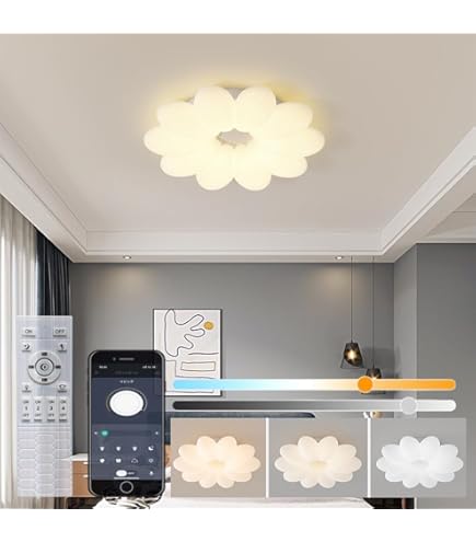 Amazon.co.jp : SAITODOU LED シーリングランプ ハート型 工事不要 無