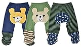 シンプルさのセット3 Toddler Boysパンツin Multicolors、6 to 36ヶ月 US サイズ: L