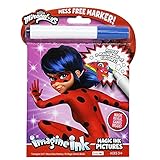 Bendon Miraculous Imagine Ink マジックインク 絵とゲームブック 散らからないマーカー付き