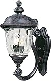 Maxim Lighting 40423WGOB Carriage House VX 2-Light Bottom Mount Outdoor Wall Lantern, Oriental Bronz