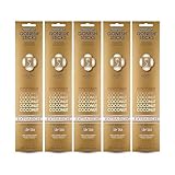 Gonesh お香スティック エキストラリッチコレクション ココナッツ5パック(合計100本)