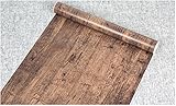 壁紙 シール 木目 模様 45cm × 10m 木 DIY 模様替え リフォーム クロス (W1905W)